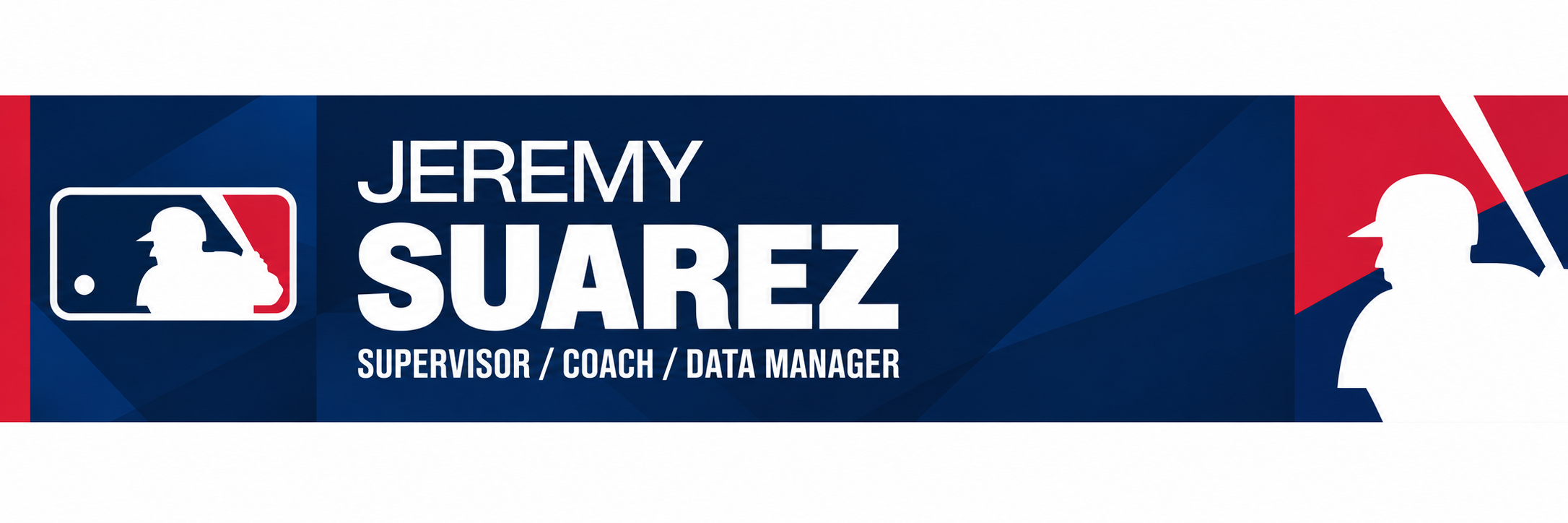 Jeremy Suarez · MLB Elite Development Program Puerto Rico · Supervisor / Coach / Data Manager