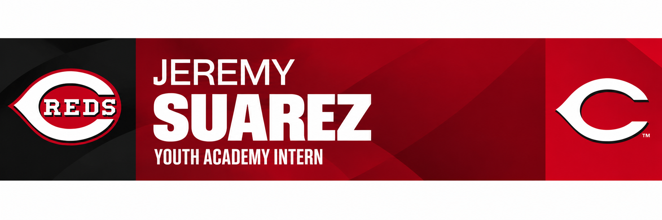 Jeremy Suarez · Cincinnati Reds Youth Academy · Intern